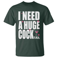 Funny Adult Humor T Shirt I Need A Huge Cocktail Drinking Gift - Wonder Print Shop