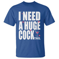Funny Adult Humor T Shirt I Need A Huge Cocktail Drinking Gift - Wonder Print Shop