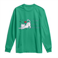 My Pussy Loves A Good Stretch Long Sleeve Shirt Adult Humor Cat Gift - Wonder Print Shop