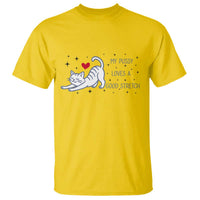 My Pussy Loves A Good Stretch T Shirt Adult Humor Cat Gift - Wonder Print Shop