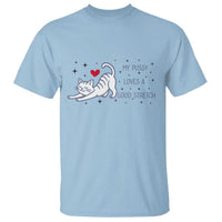 My Pussy Loves A Good Stretch T Shirt Adult Humor Cat Gift - Wonder Print Shop