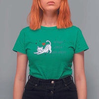 My Pussy Loves A Good Stretch T Shirt For Women Adult Humor Cat Gift - Wonder Print Shop