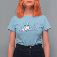 My Pussy Loves A Good Stretch T Shirt For Women Adult Humor Cat Gift - Wonder Print Shop