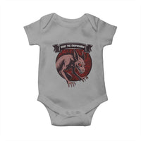 Chupacabra Baby Onesie Gothic Horror Save The Cryptid Gift - Wonder Print Shop