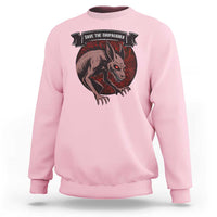 Chupacabra Sweatshirt Gothic Horror Save The Cryptid Gift - Wonder Print Shop
