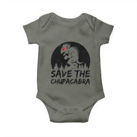 Chupacabra Baby Onesie Funny Cryptid Save The Goat Sucker Gift - Wonder Print Shop
