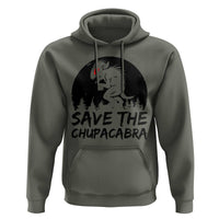 Chupacabra Hoodie Funny Cryptid Save The Goat Sucker Gift - Wonder Print Shop