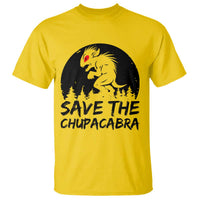 Chupacabra T Shirt Funny Cryptid Save The Goat Sucker Gift - Wonder Print Shop