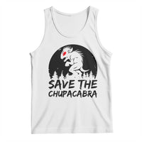 Chupacabra Tank Top Funny Cryptid Save The Goat Sucker Gift - Wonder Print Shop