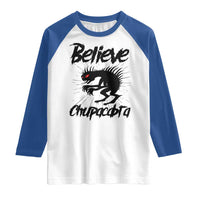 Urban Legends And Mystery Gift Raglan Shirt Believe Chupacabra - Wonder Print Shop