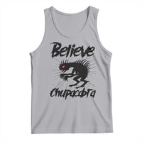 Urban Legends And Mystery Gift Tank Top Believe Chupacabra - Wonder Print Shop