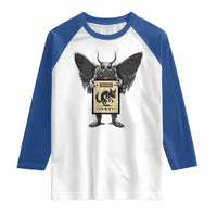 Mothman Missing Chupacabra Raglan Shirt Funny Cryptid Gift - Wonder Print Shop