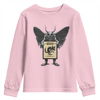 Mothman Missing Chupacabra Youth Sweatshirt Funny Cryptid Gift - Wonder Print Shop