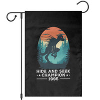Chupacabra Garden Flag Gothic Humor Hide And Seek Champion Gift - Wonder Print Shop