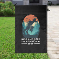Chupacabra Garden Flag Gothic Humor Hide And Seek Champion Gift - Wonder Print Shop