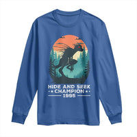 Chupacabra Long Sleeve Shirt Gothic Humor Hide And Seek Champion Gift - Wonder Print Shop