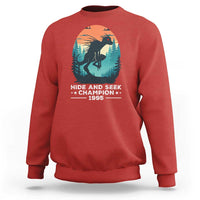 Chupacabra Sweatshirt Gothic Humor Hide And Seek Champion Gift - Wonder Print Shop