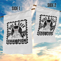 Chupacabra Hide And Seek Champion Since 1995 Garden Flag Cryptid Gift - Wonder Print Shop