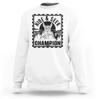 Chupacabra Hide And Seek Champion Since 1995 Sweatshirt Cryptid Gift - Wonder Print Shop