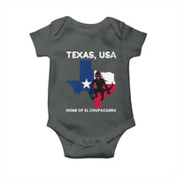 Chupacabra Texas Baby Onesie Home Of El Chupacabra Gothic Horror Gift - Wonder Print Shop