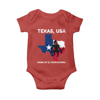 Chupacabra Texas Baby Onesie Home Of El Chupacabra Gothic Horror Gift - Wonder Print Shop