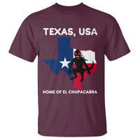 Chupacabra Texas T Shirt Home Of El Chupacabra Gothic Horror Gift - Wonder Print Shop