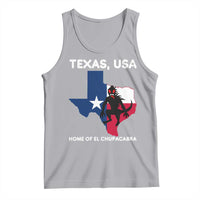 Chupacabra Texas Tank Top Home Of El Chupacabra Gothic Horror Gift - Wonder Print Shop
