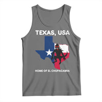 Chupacabra Texas Tank Top Home Of El Chupacabra Gothic Horror Gift - Wonder Print Shop