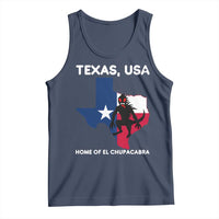 Chupacabra Texas Tank Top Home Of El Chupacabra Gothic Horror Gift - Wonder Print Shop