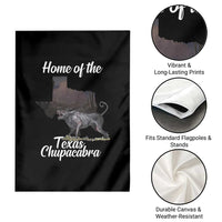 Chupacabra Garden Flag Home Of The Texas Gothic Folklore Gift - Wonder Print Shop