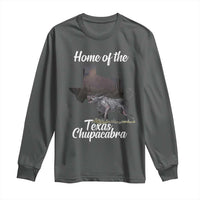 Chupacabra Long Sleeve Shirt Home Of The Texas Gothic Folklore Gift - Wonder Print Shop