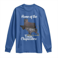 Chupacabra Long Sleeve Shirt Home Of The Texas Gothic Folklore Gift - Wonder Print Shop