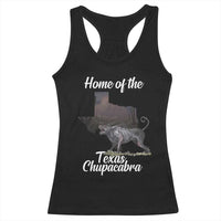 Chupacabra Racerback Tank Top Home Of The Texas Gothic Folklore Gift - Wonder Print Shop