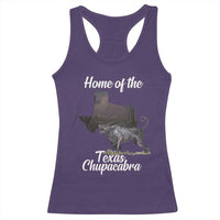 Chupacabra Racerback Tank Top Home Of The Texas Gothic Folklore Gift - Wonder Print Shop