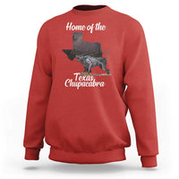 Chupacabra Sweatshirt Home Of The Texas Gothic Folklore Gift - Wonder Print Shop