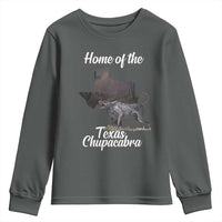 Chupacabra Youth Sweatshirt Home Of The Texas Gothic Folklore Gift - Wonder Print Shop