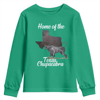 Chupacabra Youth Sweatshirt Home Of The Texas Gothic Folklore Gift - Wonder Print Shop