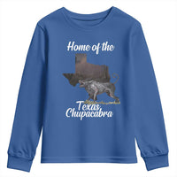 Chupacabra Youth Sweatshirt Home Of The Texas Gothic Folklore Gift - Wonder Print Shop