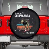 Chupacabra Spare Tire Cover Home Of Puerto Rico Mystery Urban Legend Gift - Wonder Print Shop