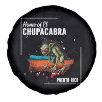Chupacabra Spare Tire Cover Home Of Puerto Rico Mystery Urban Legend Gift - Wonder Print Shop