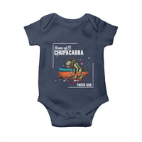 Chupacabra Baby Onesie Home Of Puerto Rico Mystery Urban Legend Gift - Wonder Print Shop