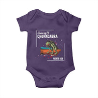 Chupacabra Baby Onesie Home Of Puerto Rico Mystery Urban Legend Gift - Wonder Print Shop