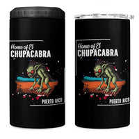 Chupacabra 4 in 1 Can Cooler Tumbler Home Of Puerto Rico Mystery Urban Legend Gift