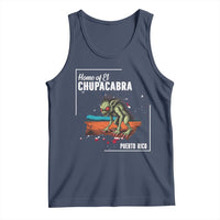 Chupacabra Tank Top Home Of Puerto Rico Mystery Urban Legend Gift - Wonder Print Shop