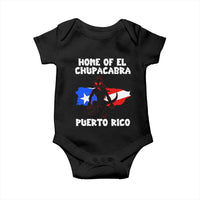 Chupacabra Baby Onesie Home Of Puerto Rico Legend Gothic Horror Gift - Wonder Print Shop