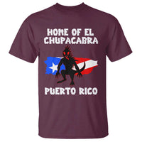 Chupacabra T Shirt Home Of Puerto Rico Legend Gothic Horror Gift - Wonder Print Shop