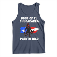 Chupacabra Tank Top Home Of Puerto Rico Legend Gothic Horror Gift - Wonder Print Shop