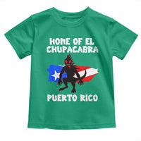 Chupacabra Toddler T Shirt Home Of Puerto Rico Legend Gothic Horror Gift - Wonder Print Shop