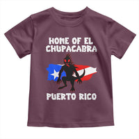 Chupacabra Toddler T Shirt Home Of Puerto Rico Legend Gothic Horror Gift - Wonder Print Shop