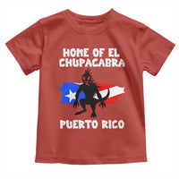 Chupacabra Toddler T Shirt Home Of Puerto Rico Legend Gothic Horror Gift - Wonder Print Shop